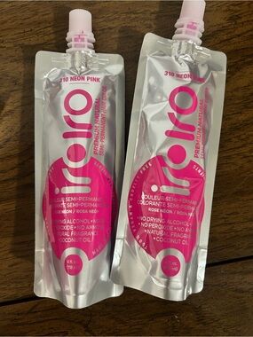 IroIro Neon Pink Hair Dye (2pack)